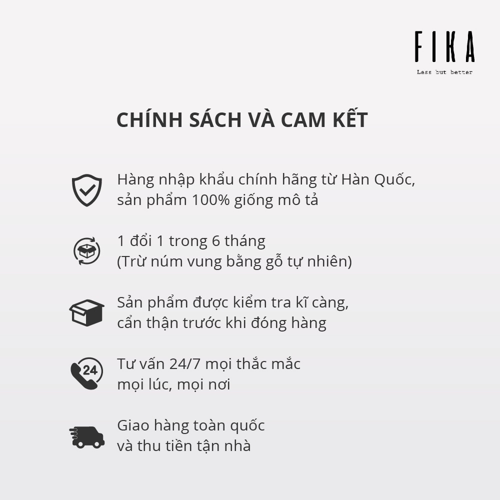 Nồi chống dính phủ gốm Fika Neoflam, xoong đúc nguyên khối size 22cm EKFGC22