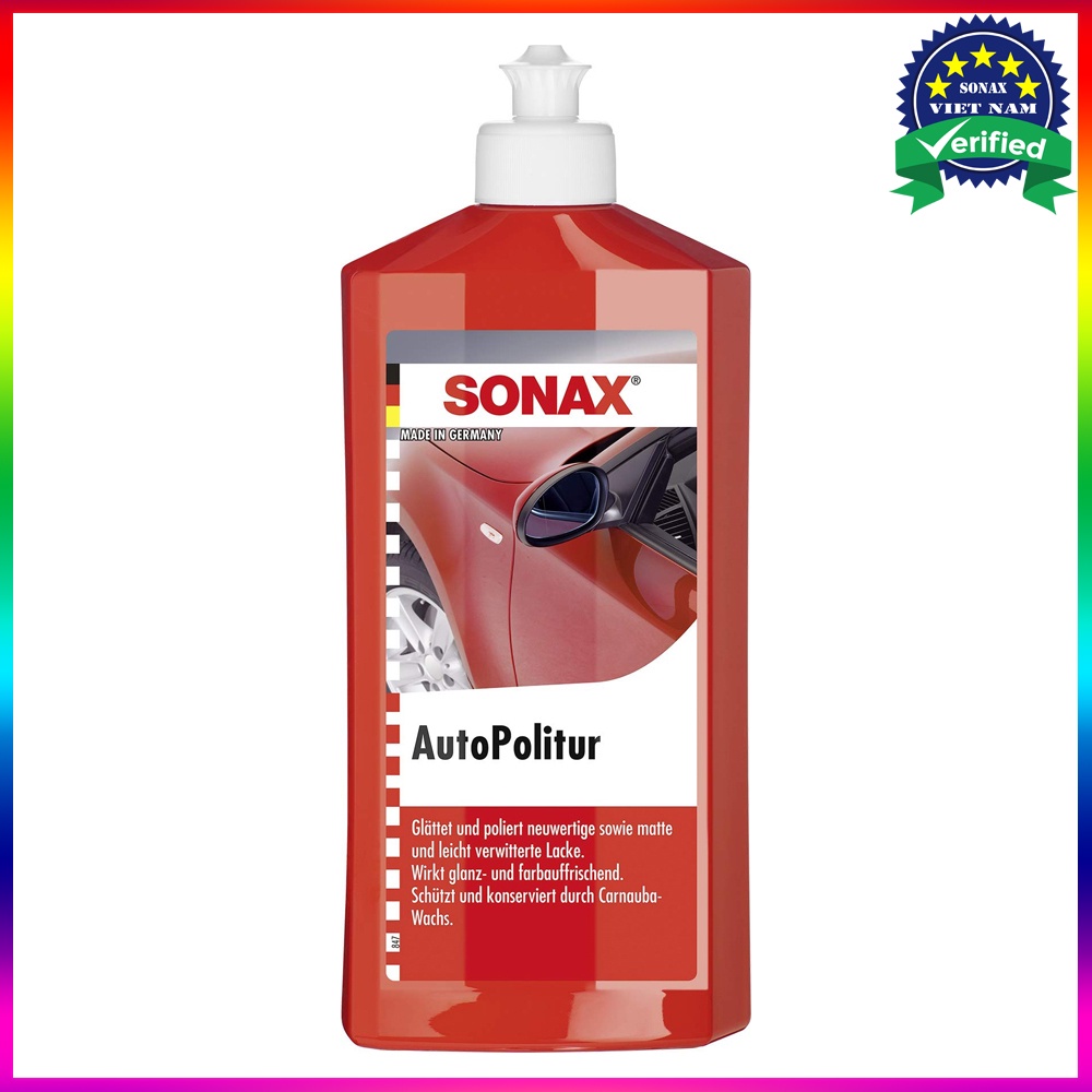 Đánh bóng xóa xước phục hồi sơn mờ Sonax Car polish