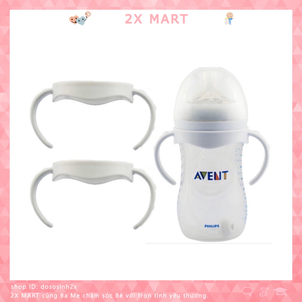 Tay cầm bình sữa Avent Natural cổ rộng cho bé 2x Mart