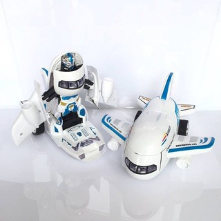 Đồ chơi trẻ em máy bay biến hình robot cho các bé từ 1 2 3 4 5 6 7 tuổi