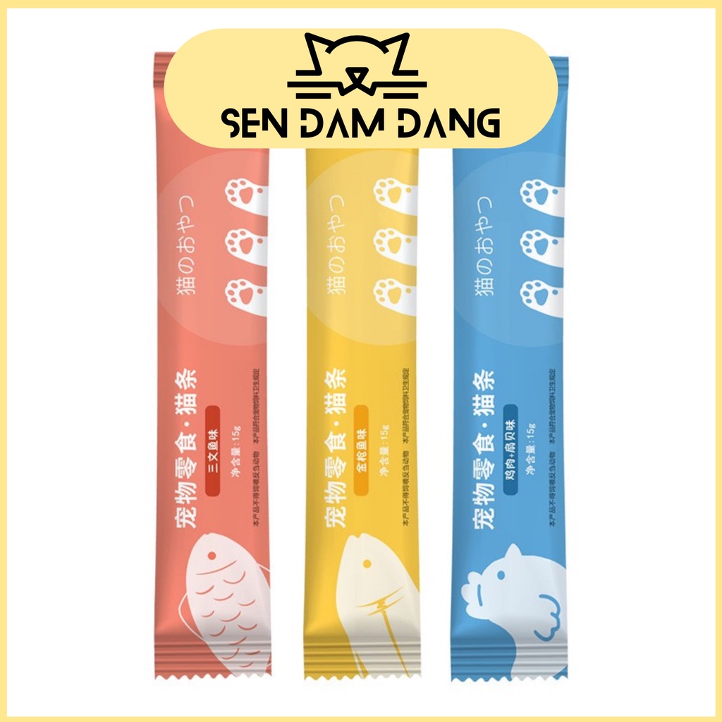 Súp Thưởng Cat Snack Cho Mèo - 15G