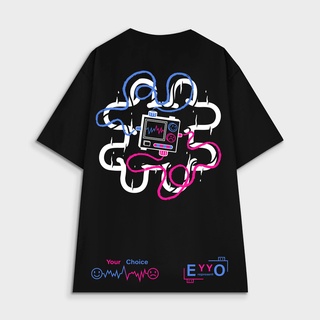 Áo thun 8YO Radio Mood Tee - Đen