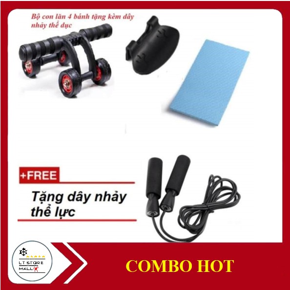 COMBO CON LĂN 4 BÁNH + DÂY NHẢY TẬP THỂ DỤC