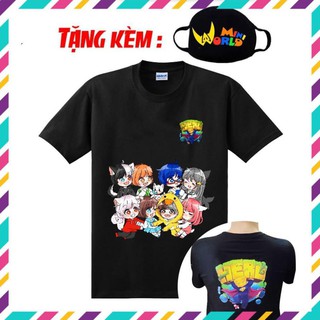 🔥SALE SỐC🔥 🔥HOT🔥 áo thun Hero Team V2 - Mini World mẫu mới đẹp kèm bịt mặt siêu ngầu