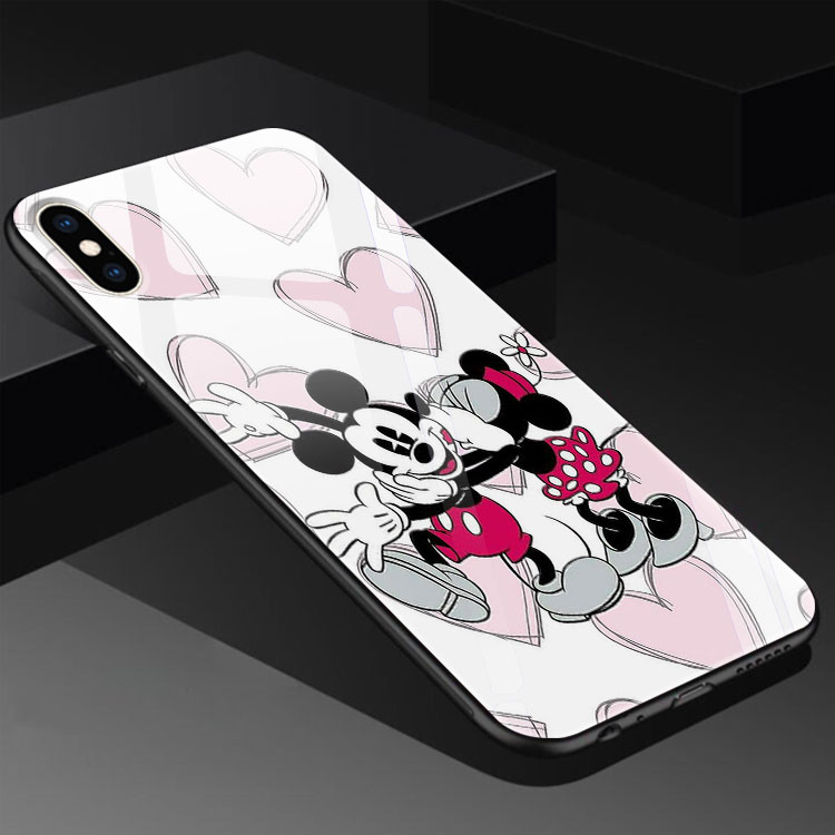 Ốp Hình Mickey-Minnie Thương Hiệu LOVING Iphone 7/7Plus/8/8Plus/X/Xs/Xs Max/11/11 Promax/12/12 Promax Lpc22014620