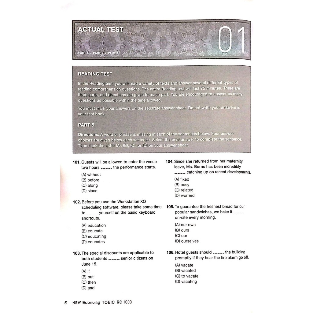 Sách-New Economy TOEIC RC 1000 (Không CD)