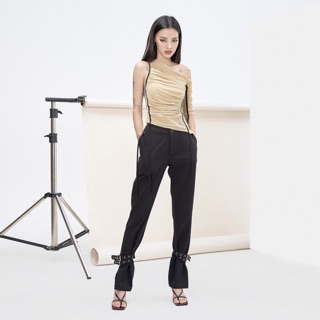 ÁO LƯỚI LỆCH VAI 2 LỚP
