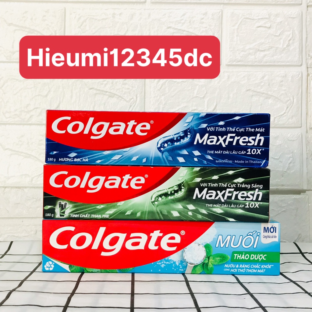 Kem đánh răng colgate Maxfresh 180gr-225gr Thái Lan