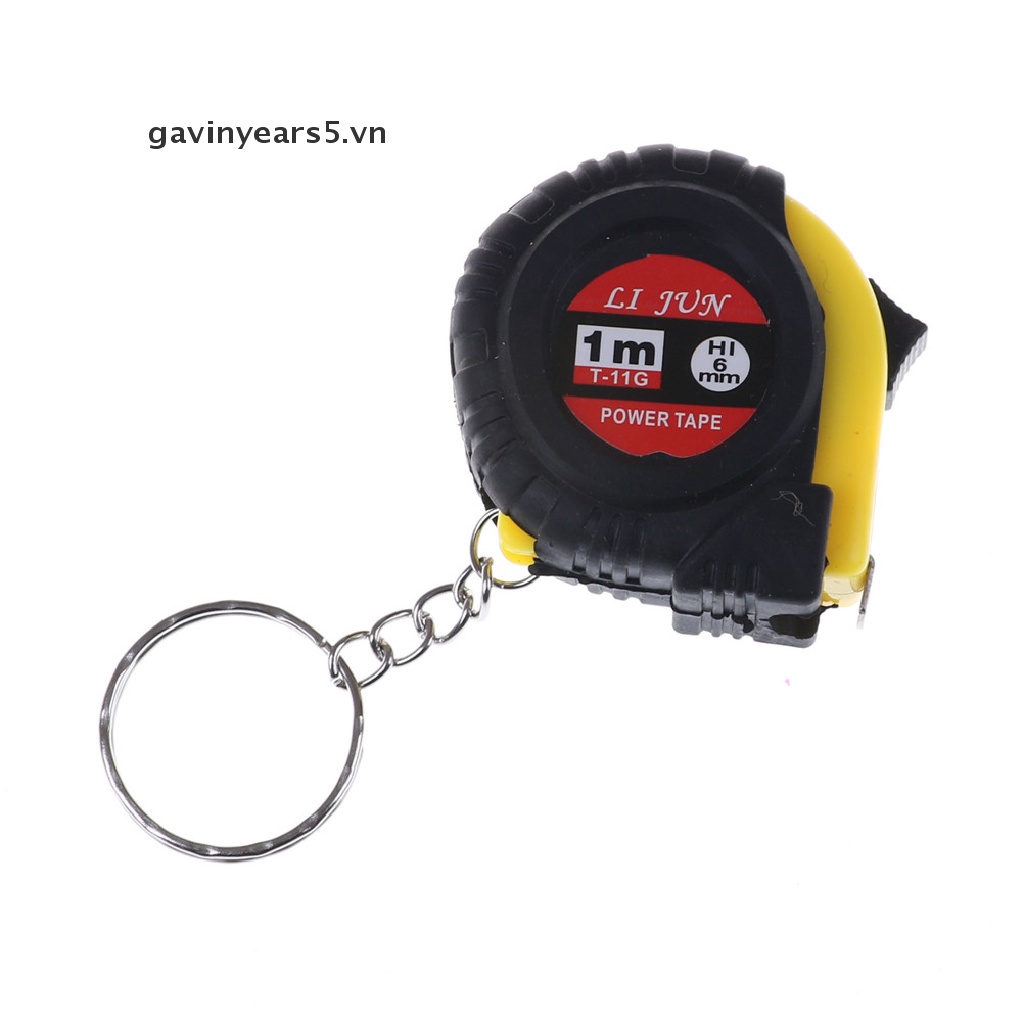 Thước Dây Mini Có Móc Khóa Dài 1m Thiết Kế Nhỏ Gọn Tiện Dụng
