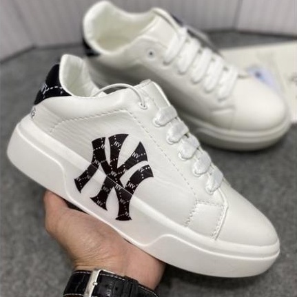 Giày Thể Thao Nam Nữ Mc queen NY, Giày MLB NY Họa Tiết Hàng Cao Cấp Full Box