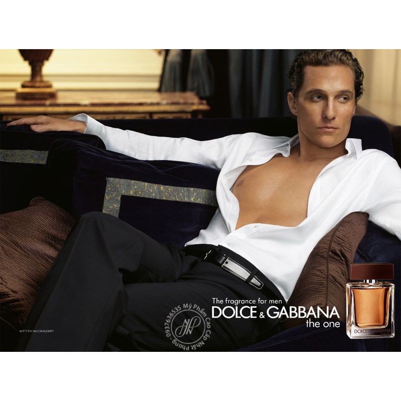 Nước hoa nam Dolce & Gabbana The One For men Eau de Toilette 100ml