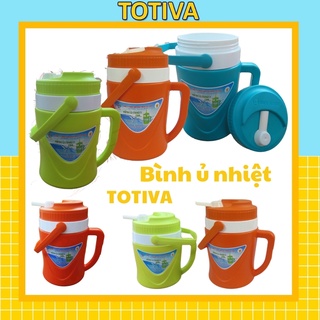 Bình giữ nhiệt Totiva Bình ủ trà bình ủ nhiệt bình pha trà giữ nhiệt nhựa Việt Nhật