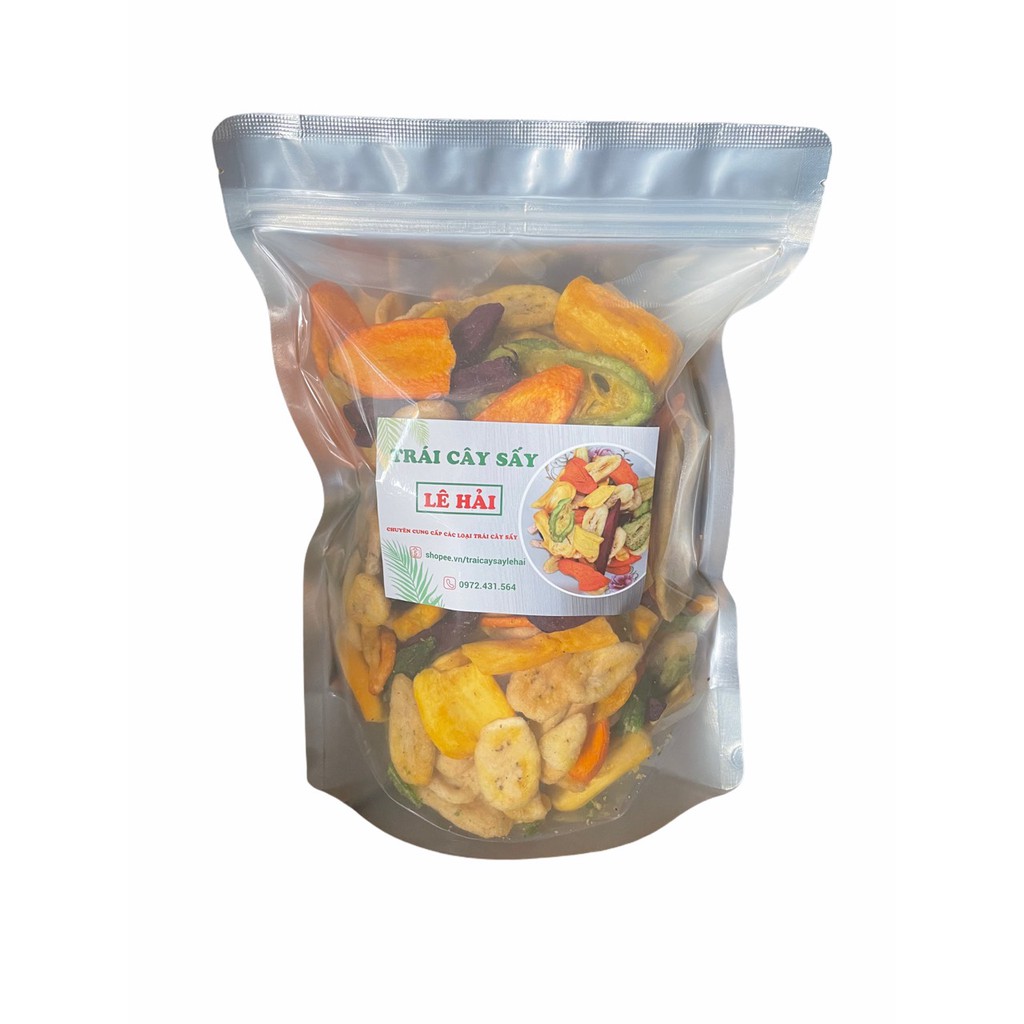 Rau củ sấy thập cẩm Đà Lạt hàng nguyên miếng 250g/ 500g /1kg - Lê Hải | BigBuy360 - bigbuy360.vn