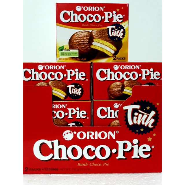 Chocopie hộp 2 chiếc 795g (12 hộp x 66g)