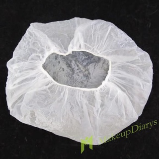 Set 100 Nón Nylon Trùm Đầu Dùng Một Lần Tiện Dụng
