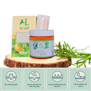 Wax Lông + Mỡ Trăn Triệt Lông An Lành (Wax+Mỡ trăn+Tinh Dầu Dược Liệu+1Set Giấy và 2Que)