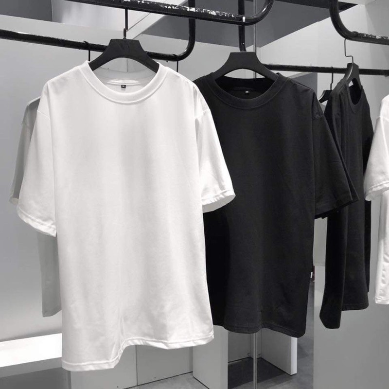 Áo Thun Trơn Unisex Form Rộng