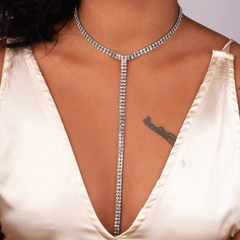 Choker lấp lánh ánh kinh - Vòng cổ lấp lánh - Maben