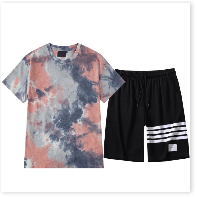Set bộ đồ thun nam thể thao cực chất phong cách cho mùa hè KME FASHION