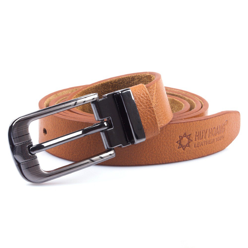 Thắt lưng nữ da bò 2,5P màu da, đen, đỏ, cam, xanh, nâu, hồng HP5123-24-25-26-27-28-29