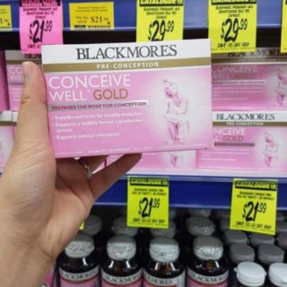 BLACKMORE CONCEIVE WELL GOLD