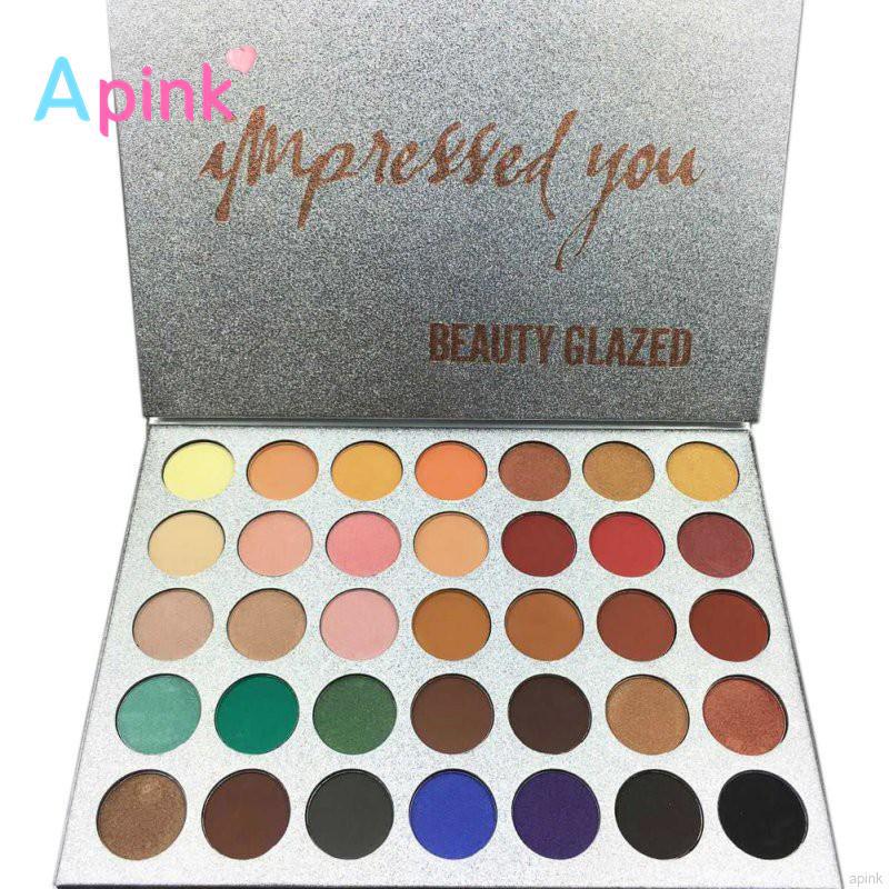 [Hàng mới về] Bảng phấn mắt BEAUTY GLAZED 35 màu thời trang