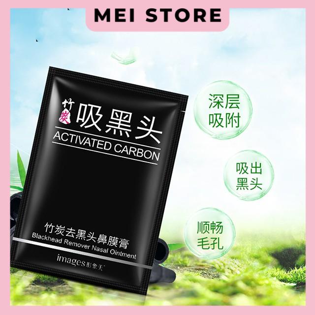 Miếng Gel lột mụn mũi than tre hoạt tính Images Activated carbon