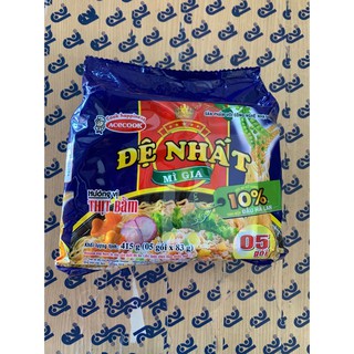 Sét 5 gói mì Đệ Nhất thịt bằm, gói 83g