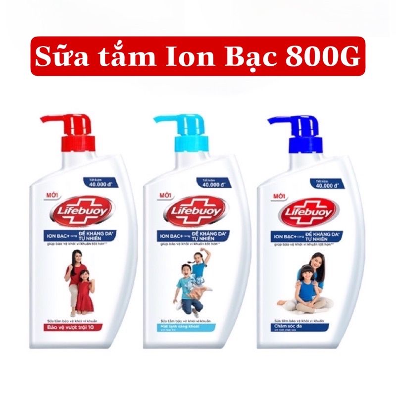 Sữa tắm Lifebuoy 800g