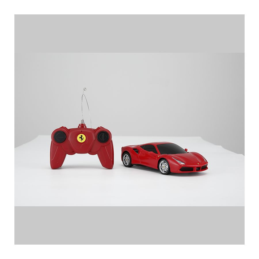 Đồ chơi xe hơi điều khiển từ xa Rastar - Xe điều khiển 1:24 Ferrari 488 GTB_màu Đỏ - Mã:R76000/RED