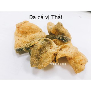 SNACK DA CÁ VỊ THÁI CHUA CAY CHUẨN ĂN KIÊNG DAS / LOWCARB