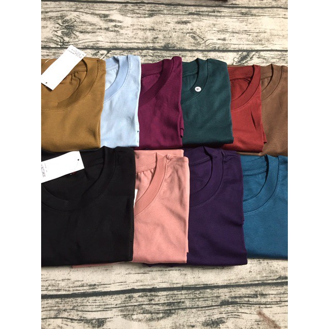 🍃Áo thun trơn ngắn tay🍃