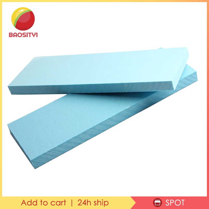 5pcs Polystyrene Foam Slab Diorama Bases for Crafting Modeling Art Projects Blue