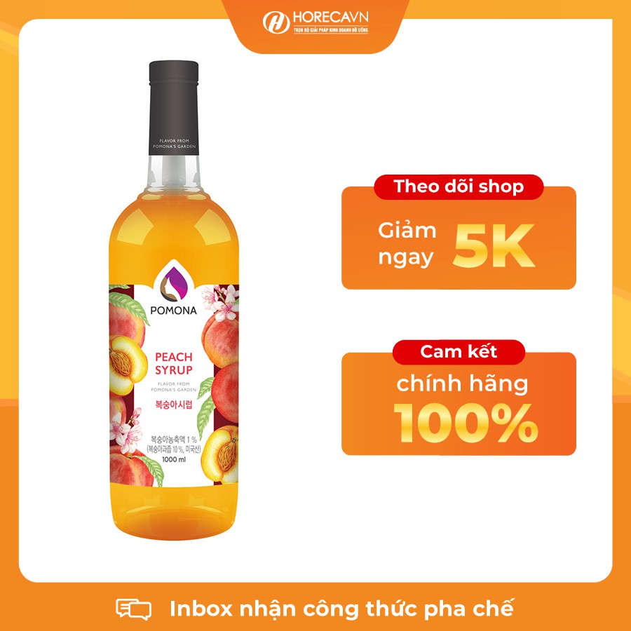 Siro Pomona Các Vị - Phân Phối Độc Quyền, Giá Ưu Đãi