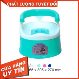 Bô vệ sinh cho bé có nắp đậy
