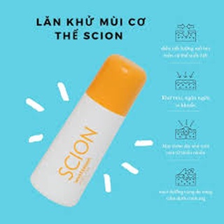 Lăn nách, lăn khử mùi Scion Nuskin 75ml ngăn mùi hôi nách không làm ố quần áo, làm sáng da lăn nách scion chính hãng