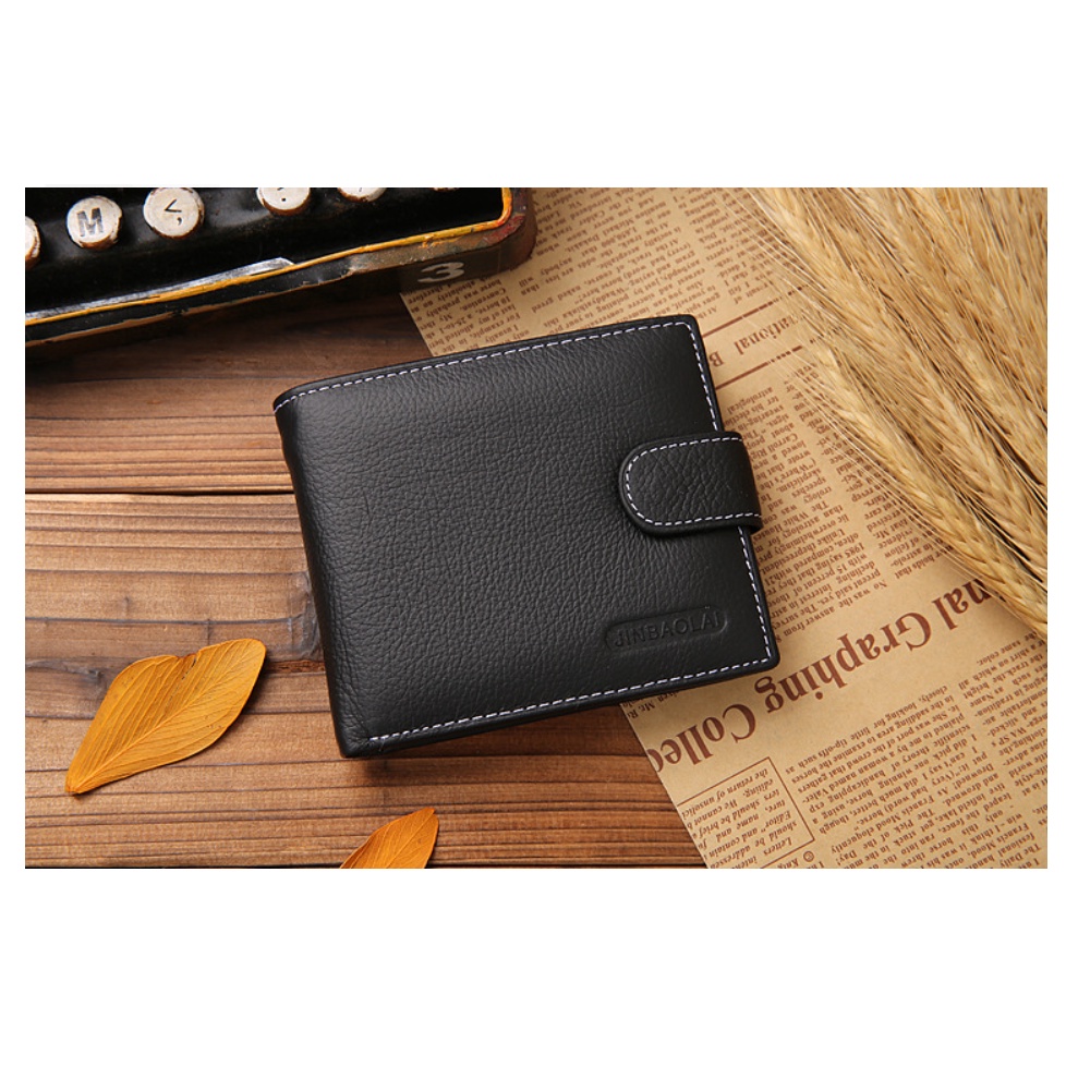 Ví nam 100% da bò thật cao cấp phong cách mới