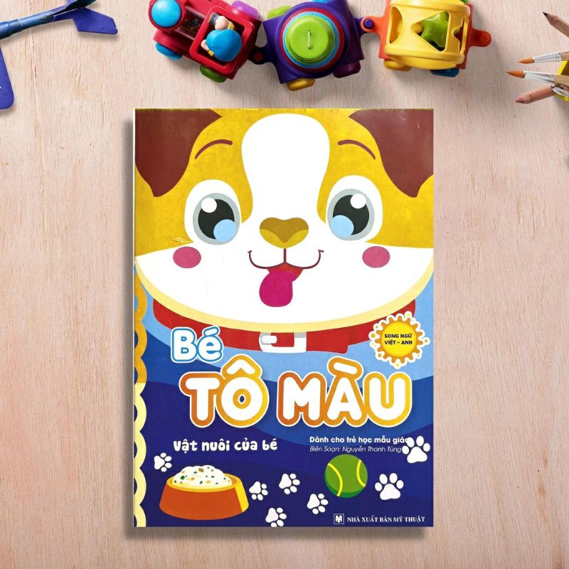 Sách - Bé Tô Màu Tập Làm Họa Sĩ Nhí