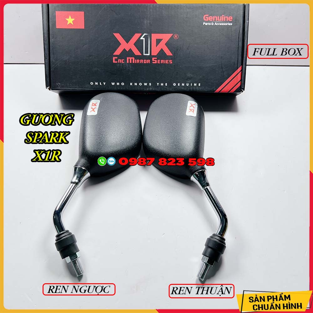 Gương Chiếu Hậu Spark X1R Gắn Yamaha - Kính Hậu Yamaha ( Giá 1 Cặp )