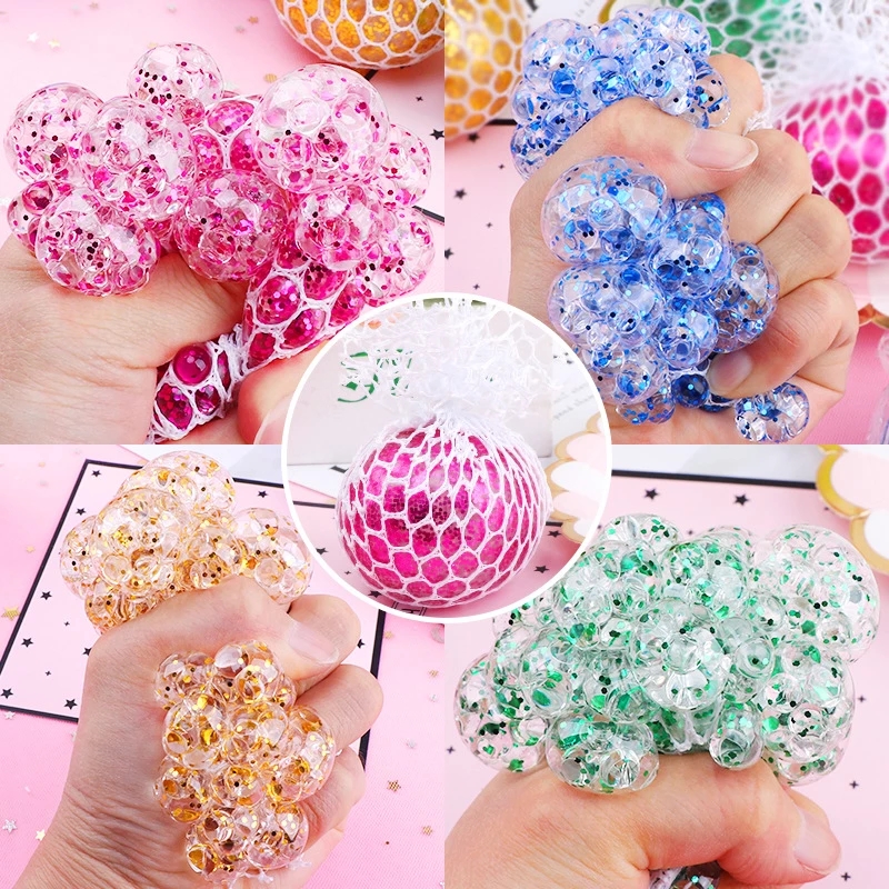 (có sẵn) Đồ Chơi Xốp Squishy Giảm Stress Hình Cục Bông Dễ Thương Cho Bé