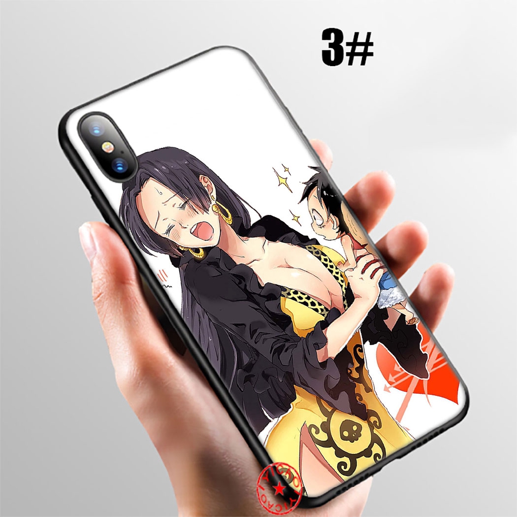 Ốp điện thoại silicon mềm in hình anime One Piece cho iPhone XS Max XR 10 X 6 6s 7 8 Plus 5 5s mã AC139