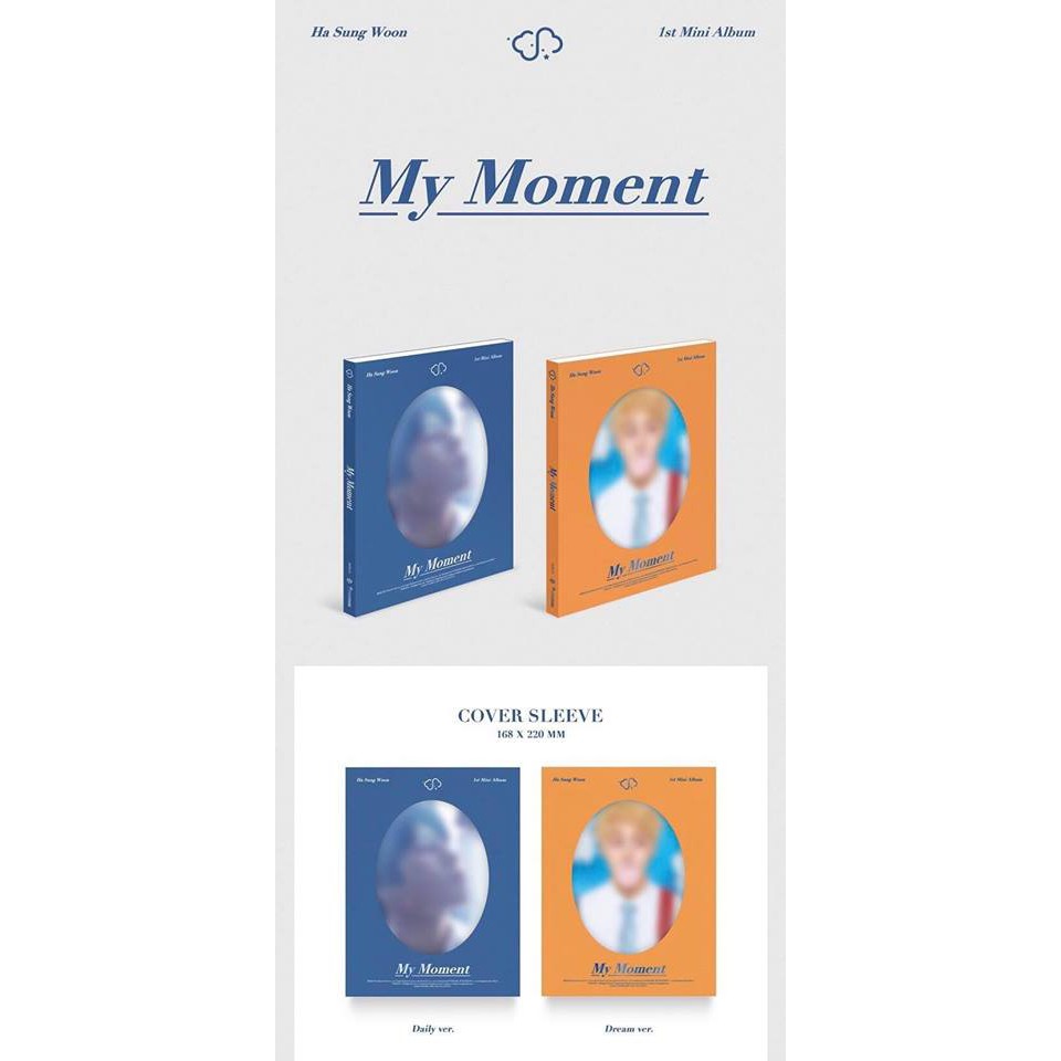 (Order) HA SUNGWOON 1ST SOLO ALBUM - My Moment