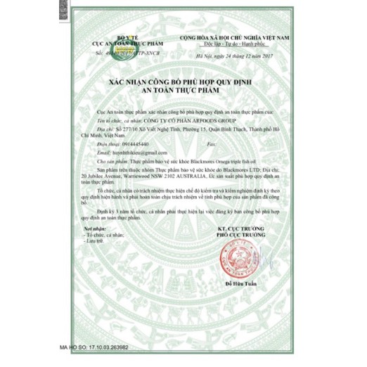 -Dầu Cá Không Mùi Blackmores Odourless Fish Oil Mini Capsules 400 viên date xa