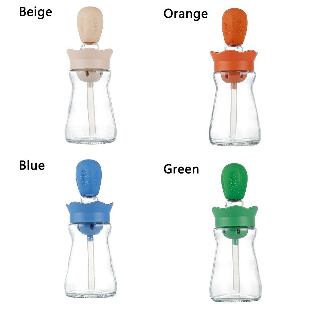 Chai Silicone Đựng Dầu Kèm Cọ Quét Nướng Bbq Tiện Dụng