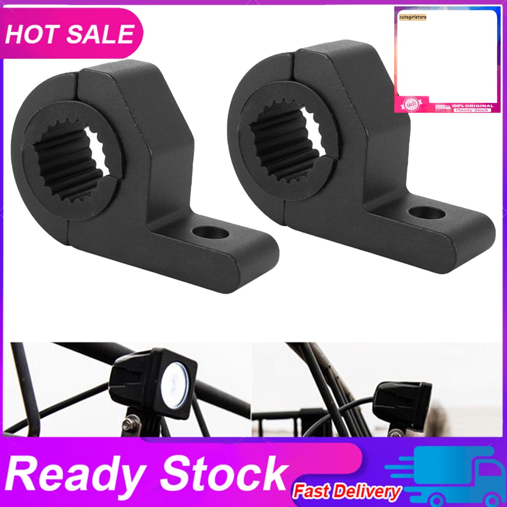 1 Cặp Giá Đỡ Đèn Pha 1.25 Inch 30MM Chất Lượng Cao Cho Xe Hơi / Xe Máy