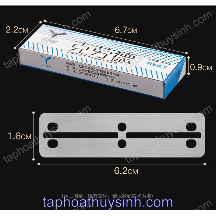 LƯỠI CẠO RÊU THAY THẾ CHO DAO CẠO RÊU