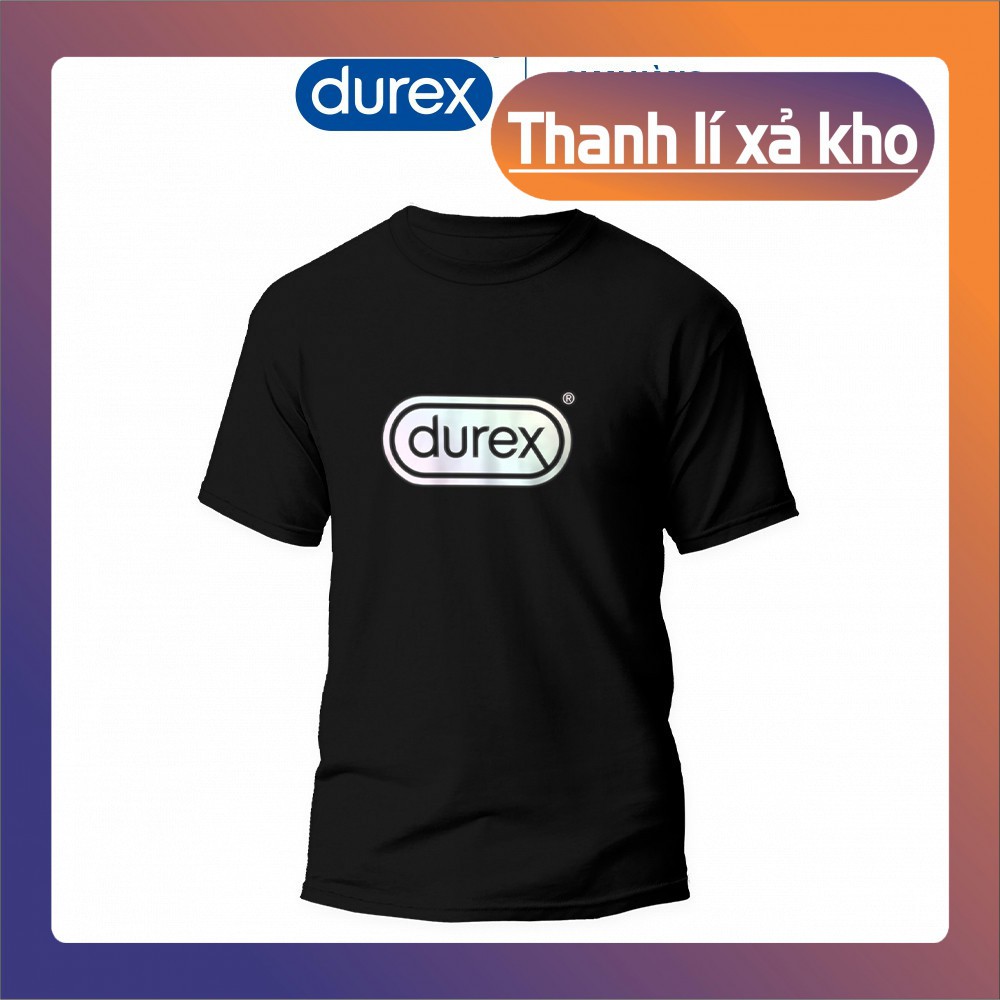 ÁO THUN UNISEX PHẢN QUANG BẠC DUREX CÁ TÍNH