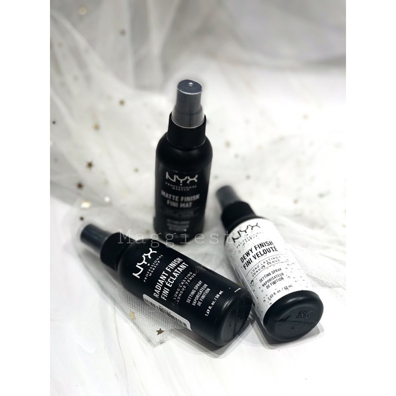 NYX MAKE UP SETTING SPRAY xịt makeup