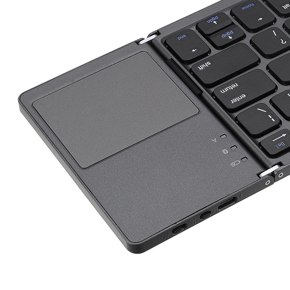 [BIG SALE] Mini Foldable Touch 3.0 Bluetooth Keyboard For Samsung Dex Win / IOS / Android System