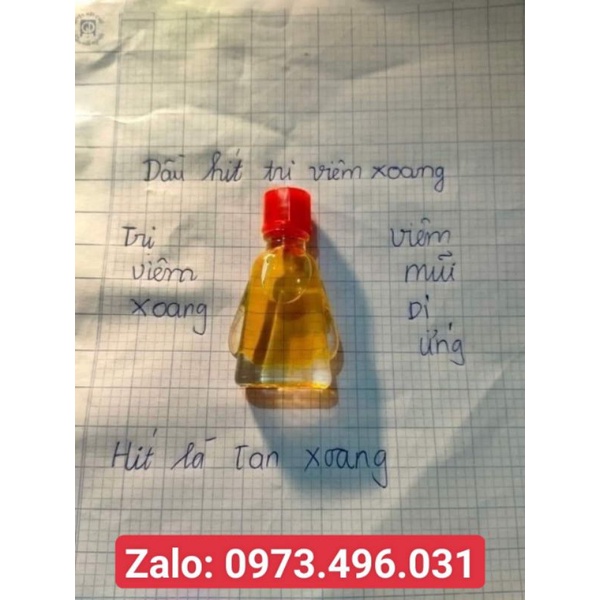 Dầu hít viêm xoang